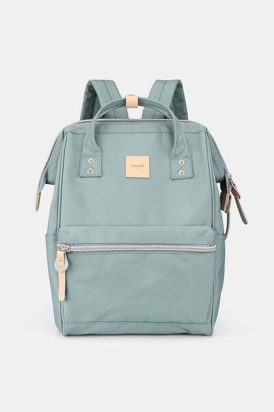 Himawari Water Resistant Canvas Backpack Bag with Side Pockets-13