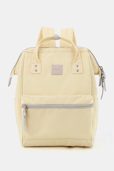 Himawari Water Resistant Canvas Backpack Bag with Side Pockets-8