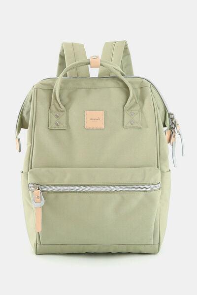 Himawari Water Resistant Canvas Backpack Bag with Side Pockets-15