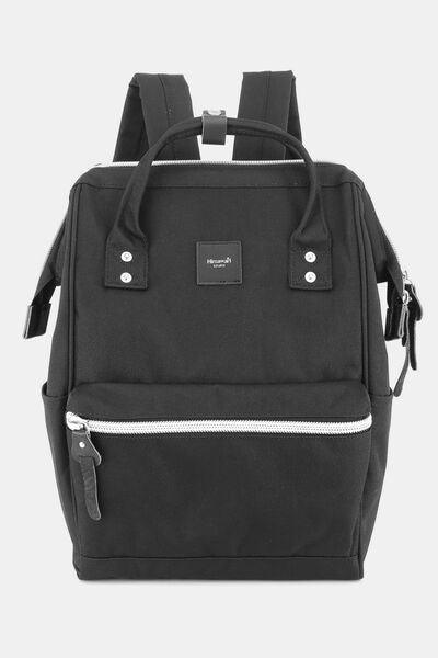Himawari Water Resistant Canvas Backpack Bag with Side Pockets-6