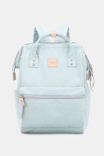 Himawari Water Resistant Canvas Backpack Bag with Side Pockets-5