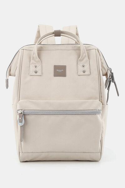 Himawari Water Resistant Canvas Backpack Bag with Side Pockets-7