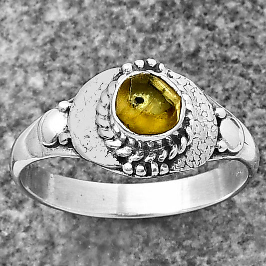 Natural Rare Kornerupine Rough Ring size-8 R-1419 SDR210808
