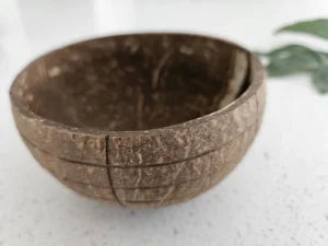 QToys Australia (USA) Check Pattern Coconut Bowl